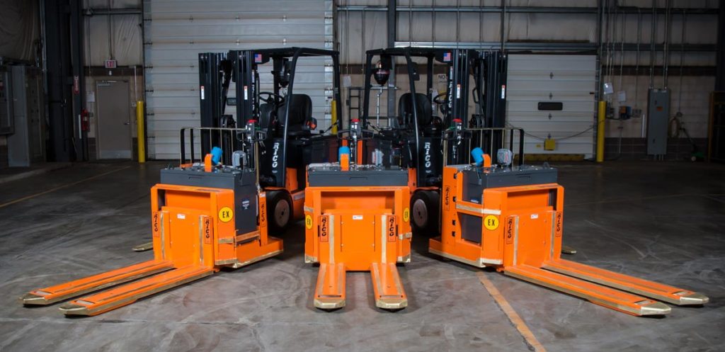 explosion proof forklift