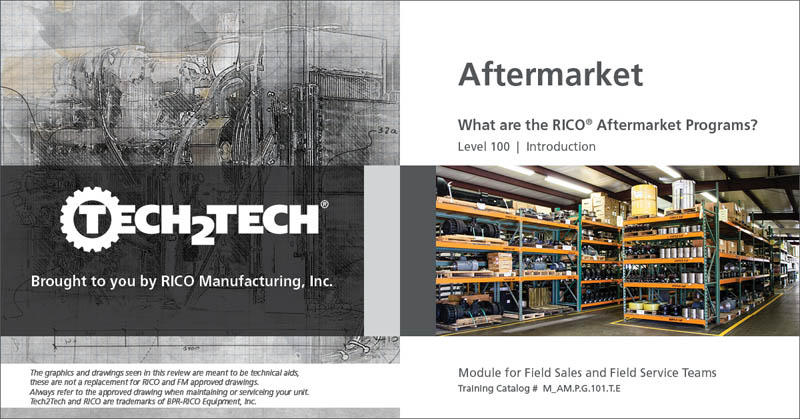 What are the RICO® Aftermarket Programs