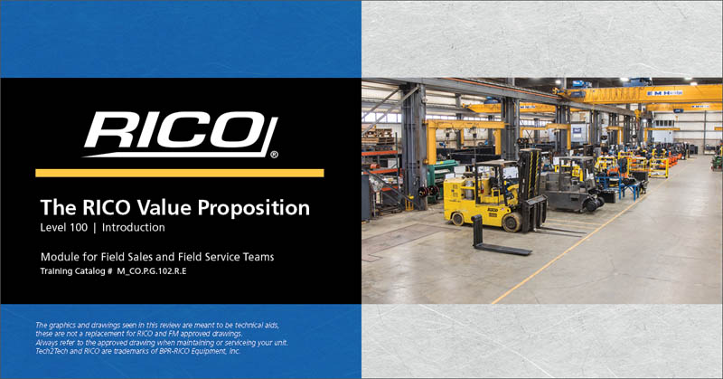 The RICO®  Value Proposition